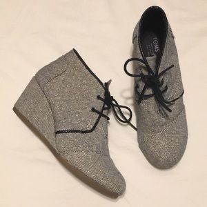 Wedged Ankle Booties